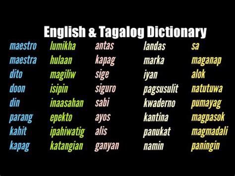 from tagalog meaning